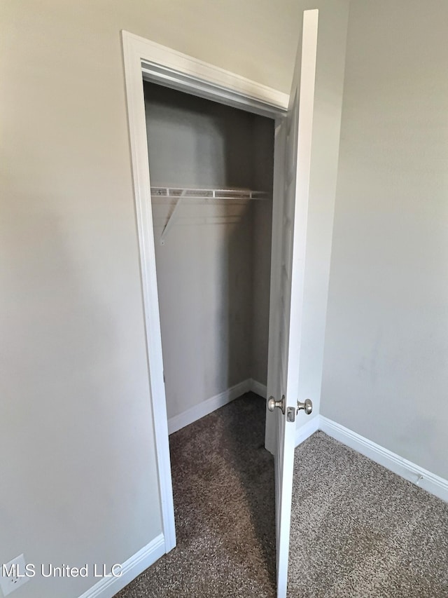 view of closet