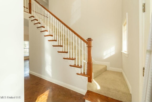 stairs with a healthy amount of sunlight