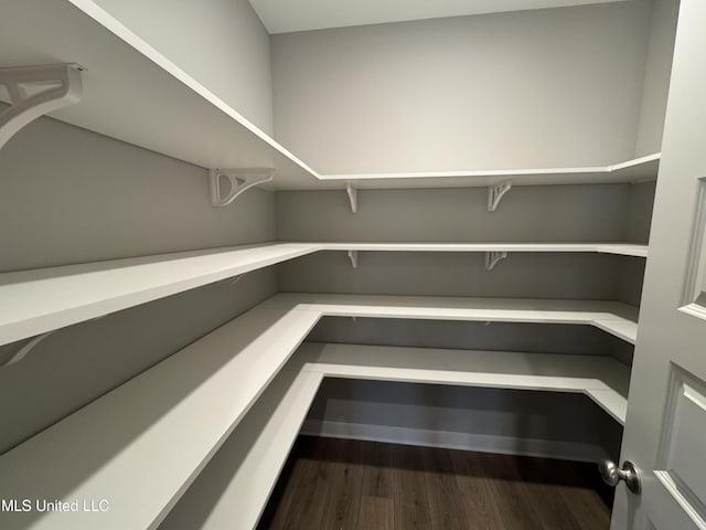 view of pantry