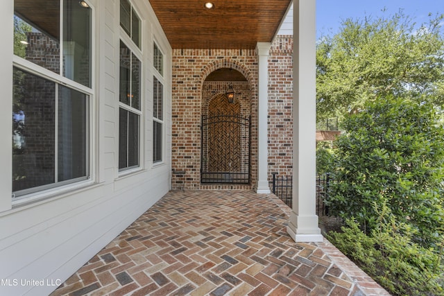 1511 18th Ave, Gulfport, MS 39501 - property entrance with brick siding and covered porch