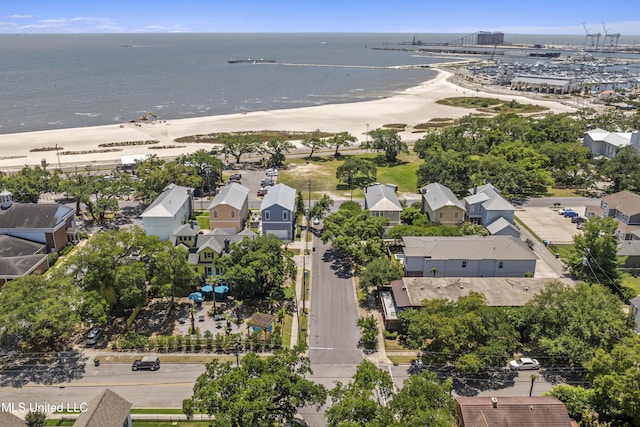 1511 18th Ave, Gulfport, MS 39501 - aerial perspective of suburban area with a nearby body of water