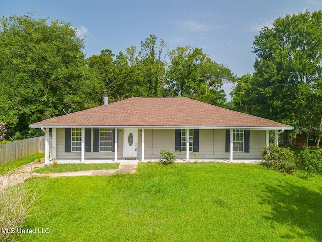 115 Shady Dr, Long Beach, MS 39560 - view of front facade featuring a porch and roof with shingles