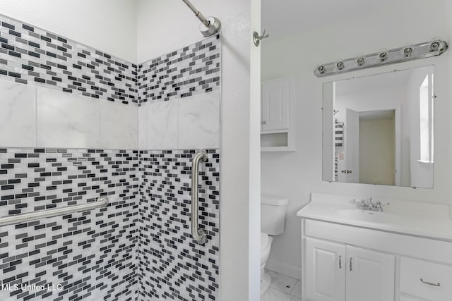 115 Shady Dr, Long Beach, MS 39560 - full bathroom featuring a shower stall and vanity