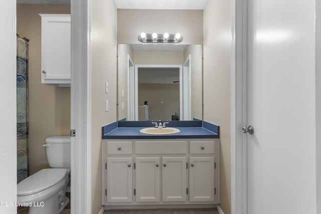 2383 Trafalgar Dr, Biloxi, MS 39531 - bathroom with vanity and toilet