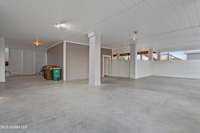 14 Sherman Ave, Pass Christian, MS 39571 - view of garage