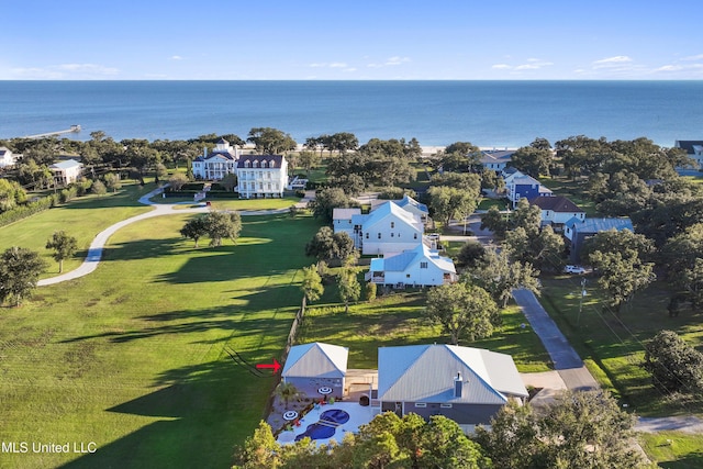 14 Sherman Ave, Pass Christian, MS 39571 - bird's eye view with a water view