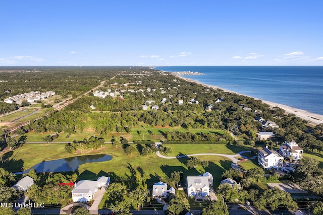 14 Sherman Ave, Pass Christian, MS 39571 - drone / aerial view with a water view