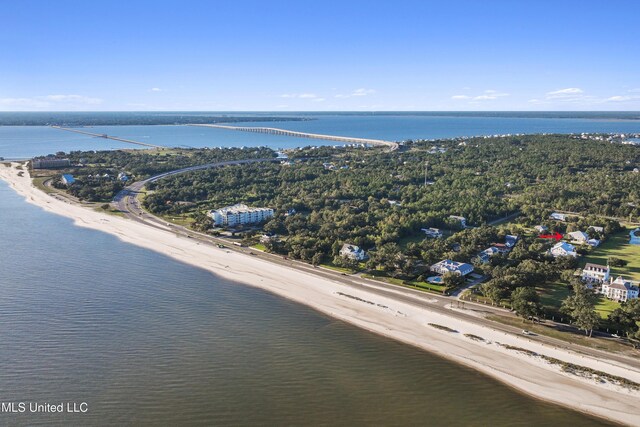 14 Sherman Ave, Pass Christian, MS 39571 - bird's eye view featuring a water view