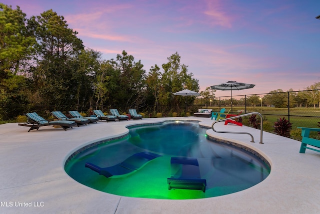 14 Sherman Ave, Pass Christian, MS 39571 - view of pool featuring fence, a patio, and a fenced in pool