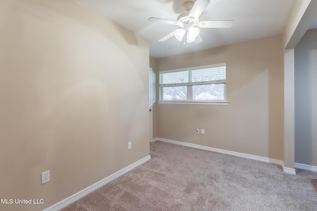 31 55th St, Gulfport, MS 39507 - empty room featuring carpet and a ceiling fan