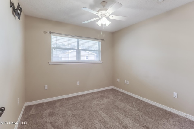 31 55th St, Gulfport, MS 39507 - carpeted empty room with ceiling fan and baseboards