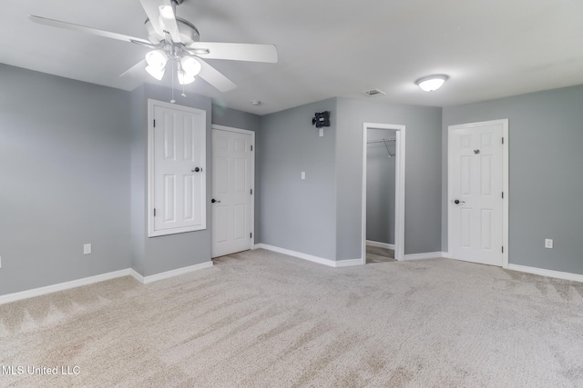 31 55th St, Gulfport, MS 39507 - unfurnished bedroom featuring carpet flooring and ceiling fan