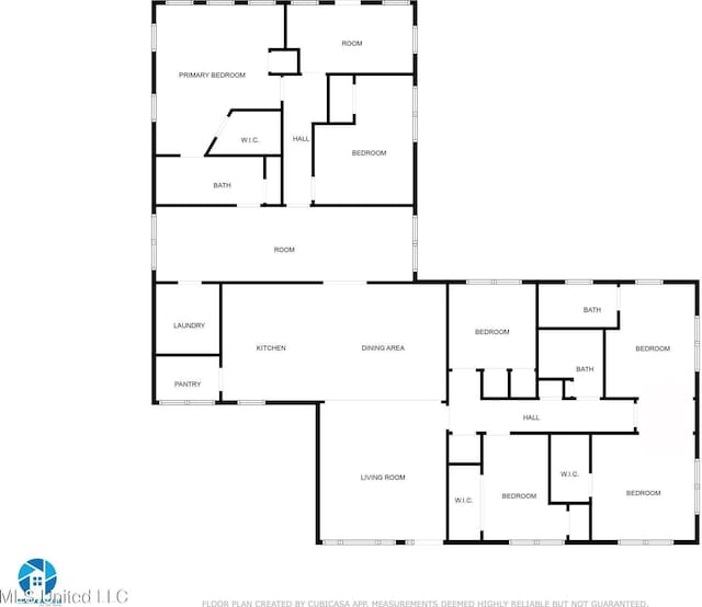 31 55th St, Gulfport, MS 39507 - view of property floor plan