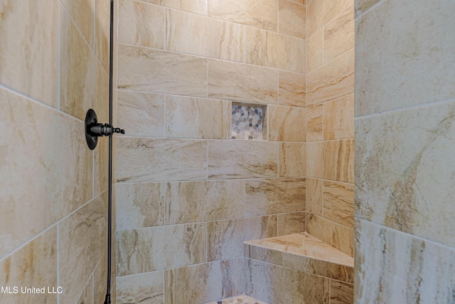 5640 Drew Glazer Dr, Olive Branch, MS 38654 - full bath with a tile shower