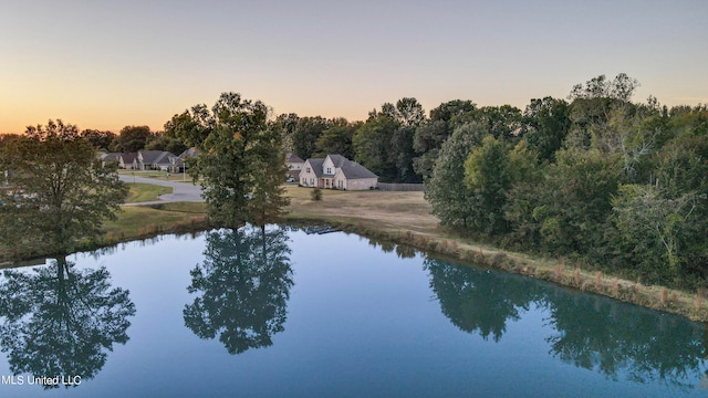 property view of water