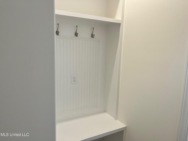view of mudroom