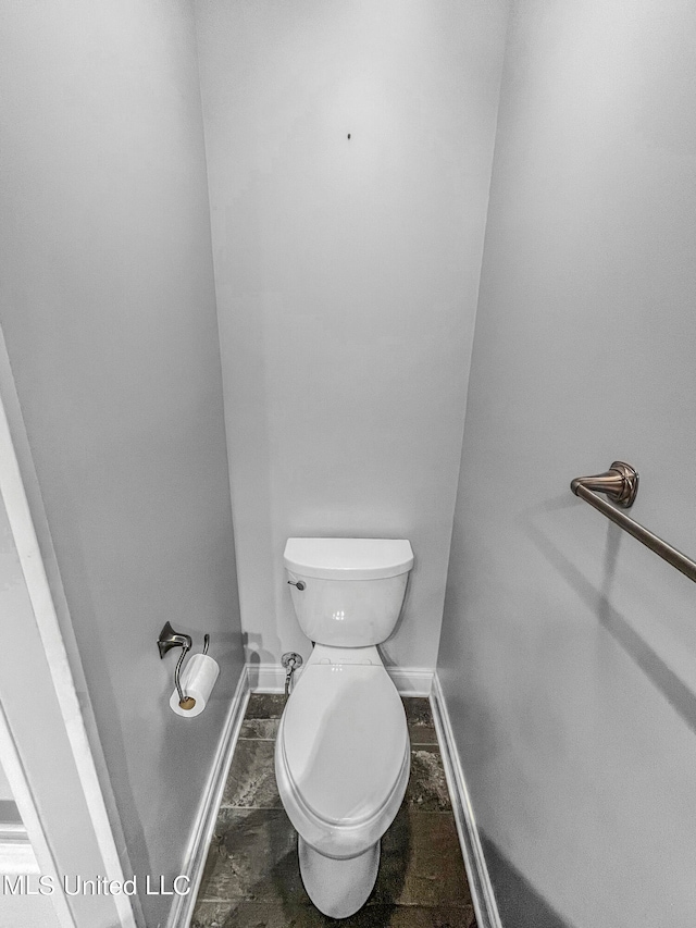 bathroom with toilet