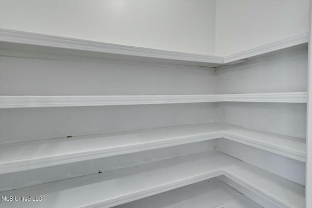 view of pantry