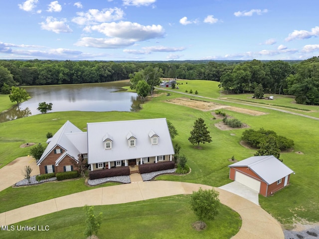 1600 Wright Rd, Raymond, MS 39154 - drone / aerial view of a nearby body of water