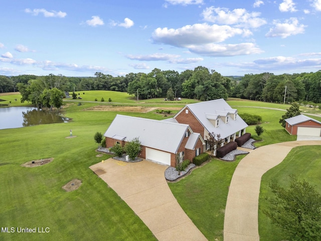 1600 Wright Rd, Raymond, MS 39154 - view of subject property featuring a nearby body of water and a tree filled landscape