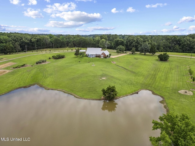 1600 Wright Rd, Raymond, MS 39154 - view of rural area featuring a large body of water and a forest