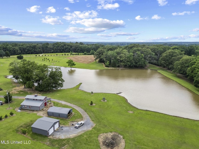 1600 Wright Rd, Raymond, MS 39154 - drone / aerial view of a nearby body of water