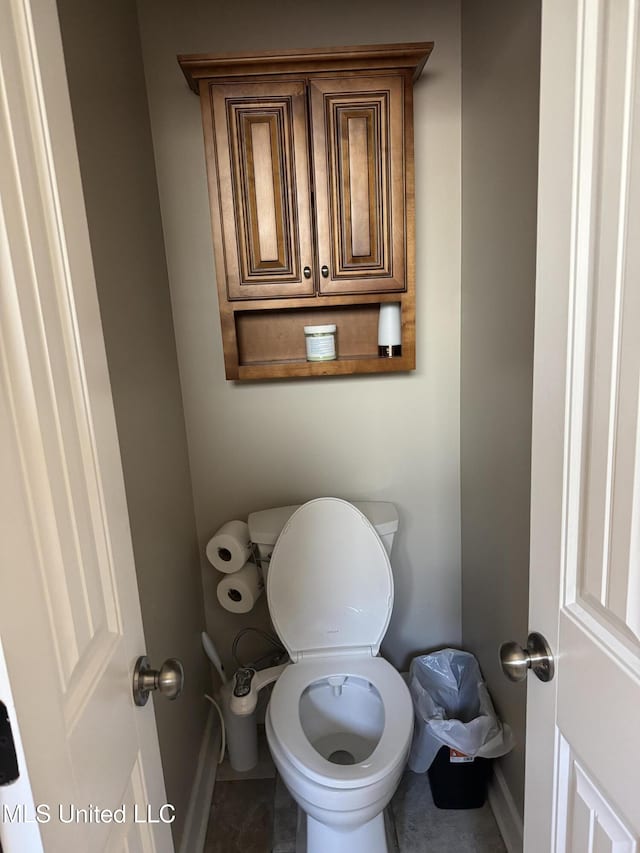 bathroom with toilet