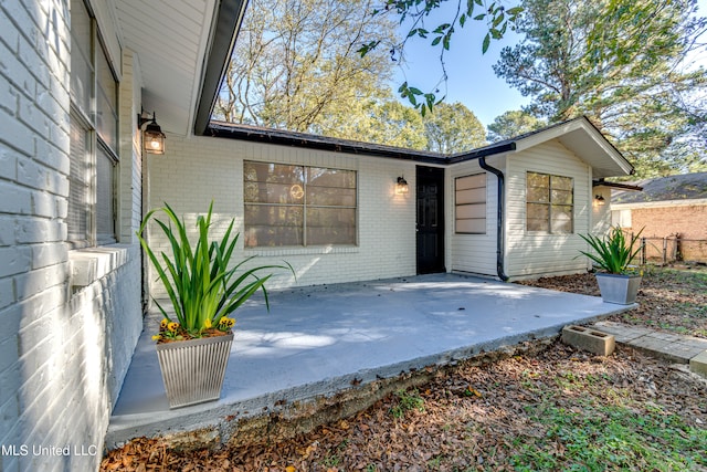 exterior space featuring a patio