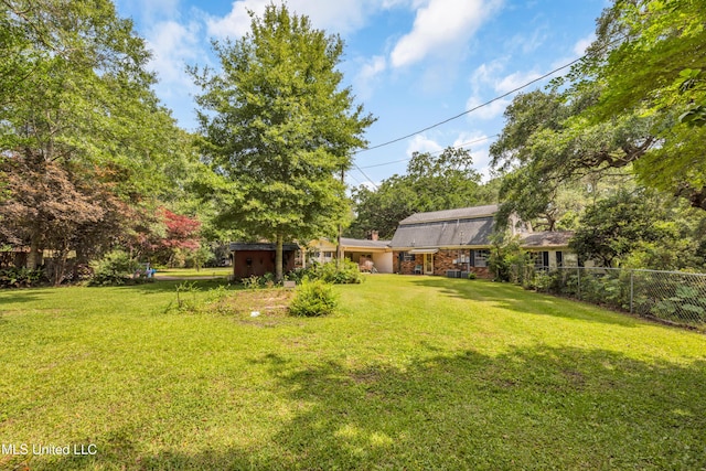 9618 Paige Bayou Rd, Vancleave, MS 39565 - view of yard
