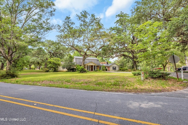 9618 Paige Bayou Rd, Vancleave, MS 39565 - view of front of house featuring a front yard
