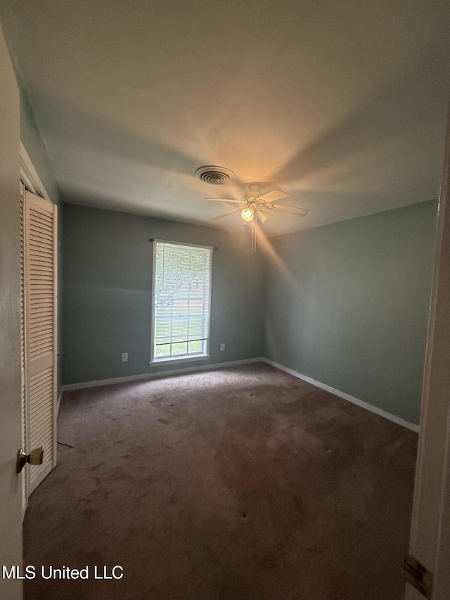 104 Mcgregor Way, Natchez, MS 39120 - unfurnished bedroom with carpet floors, baseboards, and a closet