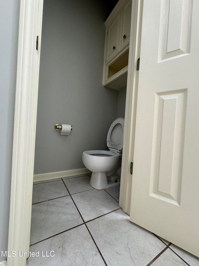 bathroom with toilet