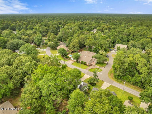 99102 Koloa St, Diamondhead, MS 39525 - aerial view of a forest