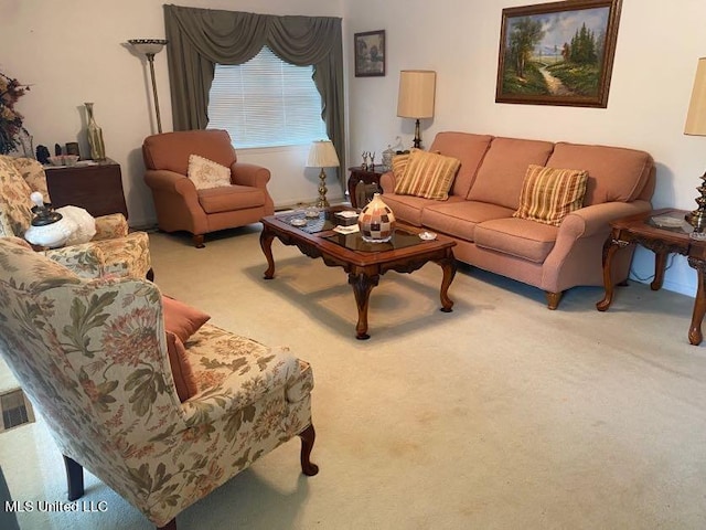 22 N Joliffe St, Eupora, MS 39744 - living room featuring light carpet