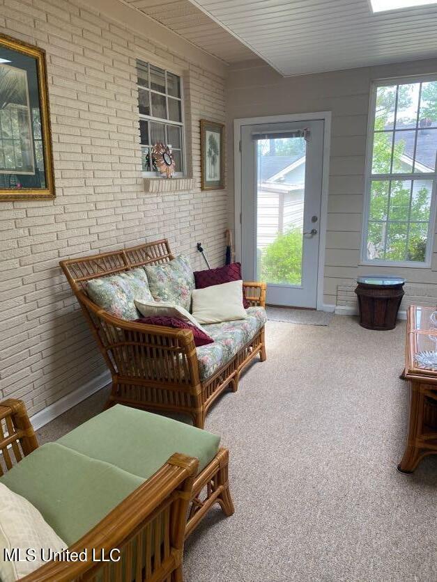 22 N Joliffe St, Eupora, MS 39744 - view of sunroom / solarium
