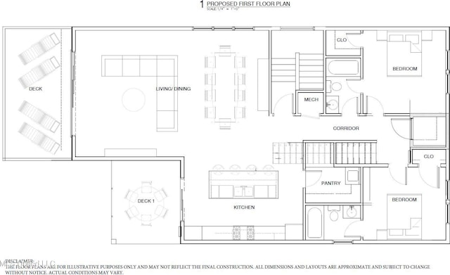 26466 W Beach Blvd Lot 12, Pass Christian, MS 39571 - home floor plan