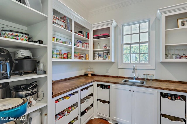 pantry with sink