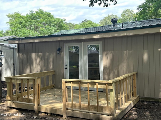 365 Gatewood Dr, Pearl, MS 39208 - view of wooden terrace