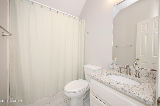 3607 Dijon Ave, Ocean Springs, MS 39564 - bathroom featuring tile patterned floors, toilet, and vanity