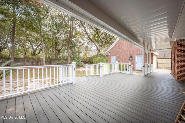 3607 Dijon Ave, Ocean Springs, MS 39564 - view of deck