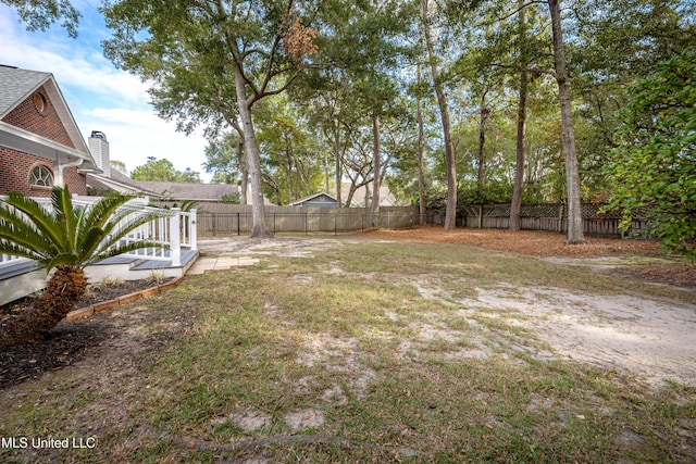 3607 Dijon Ave, Ocean Springs, MS 39564 - view of fenced backyard