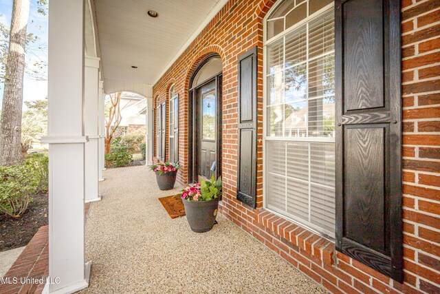 3607 Dijon Ave, Ocean Springs, MS 39564 - view of porch