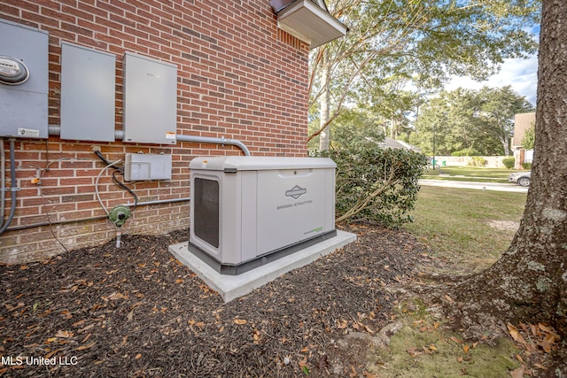 3607 Dijon Ave, Ocean Springs, MS 39564 - exterior view of a power unit, brick siding, and electric meter