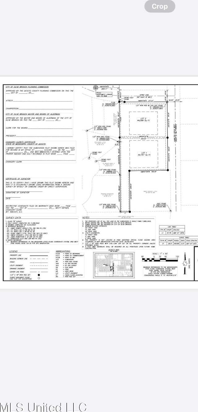 LOT2 Hamilton Cir, Olive Branch, MS 38654