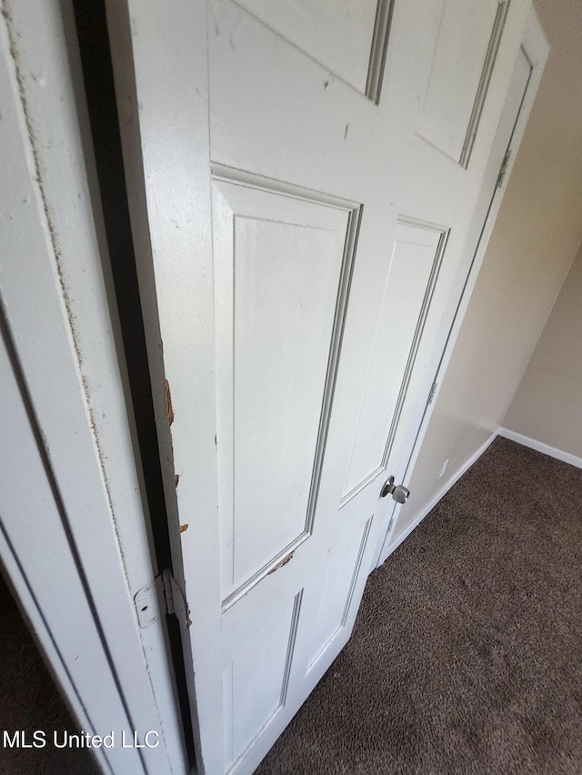 10101 Stephenson Ln, Olive Branch, MS 38654 - detailed view of carpet flooring and baseboards