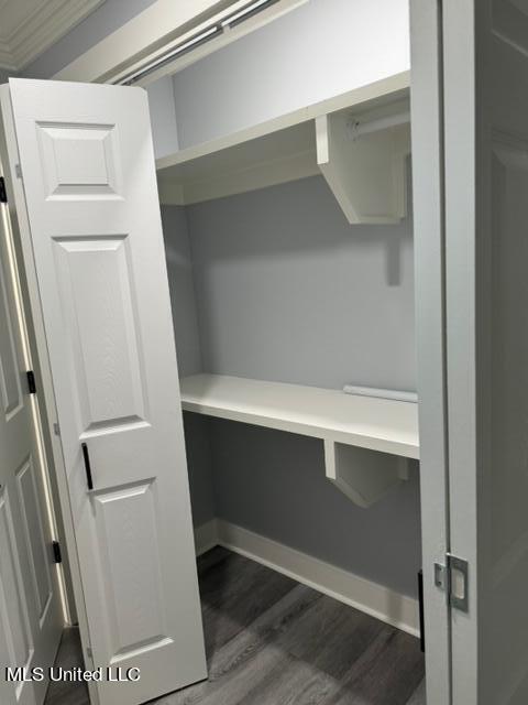 view of closet