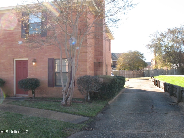 view of property exterior