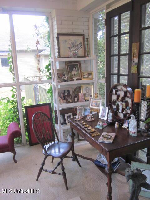 400 Crockett Ave, Greenwood, MS 38930 - view of carpeted office