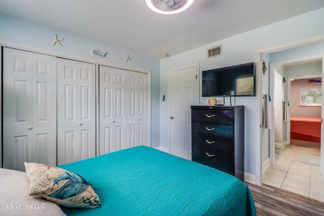 1664 Beach Blvd Unit 172, Biloxi, MS 39531 - bedroom featuring wood finished floors and a closet