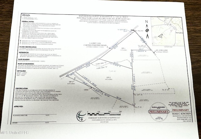 0 Carter Cemetery Rd, Springfield LA, 70462 land for sale